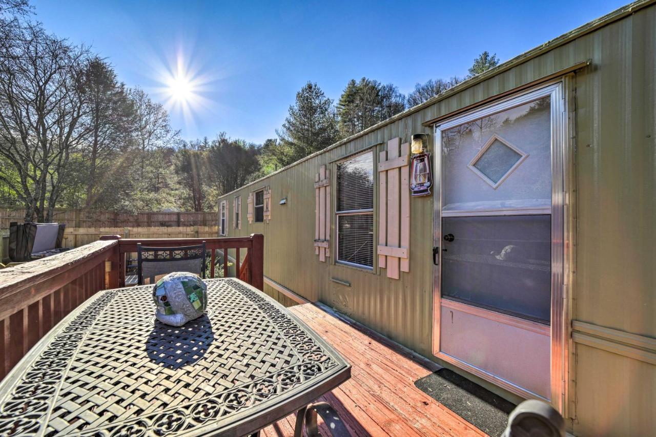 Smoky Mountain Vacation Rental With Hot Tub And Kayaks Whittier Exterior foto